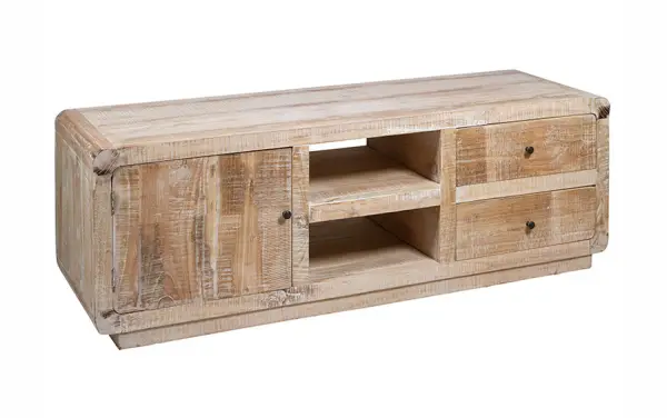 Mesa de televisión colonial Curvy