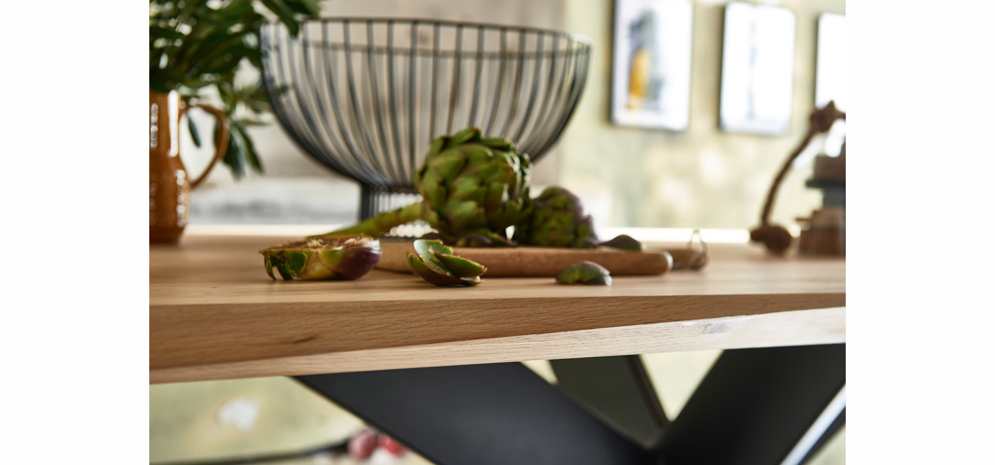 Mesa de comedor roble salvaje Extreme