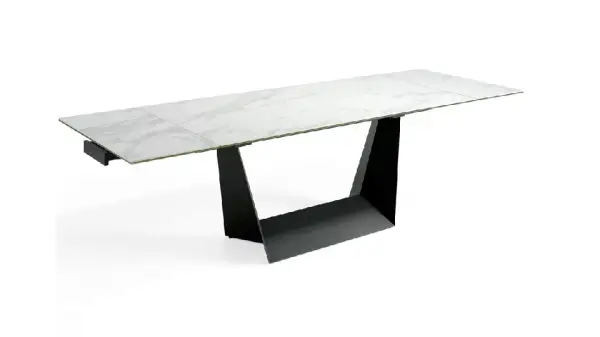 Mesa de comedor extensible porcelánico Puskin