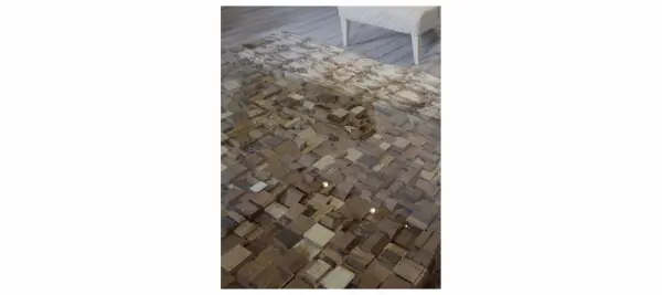 Mesa de centro cuadrada moderna Terni