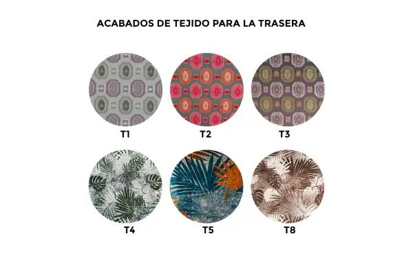 Librería Broadway madera metal y respaldo tapizado Devina