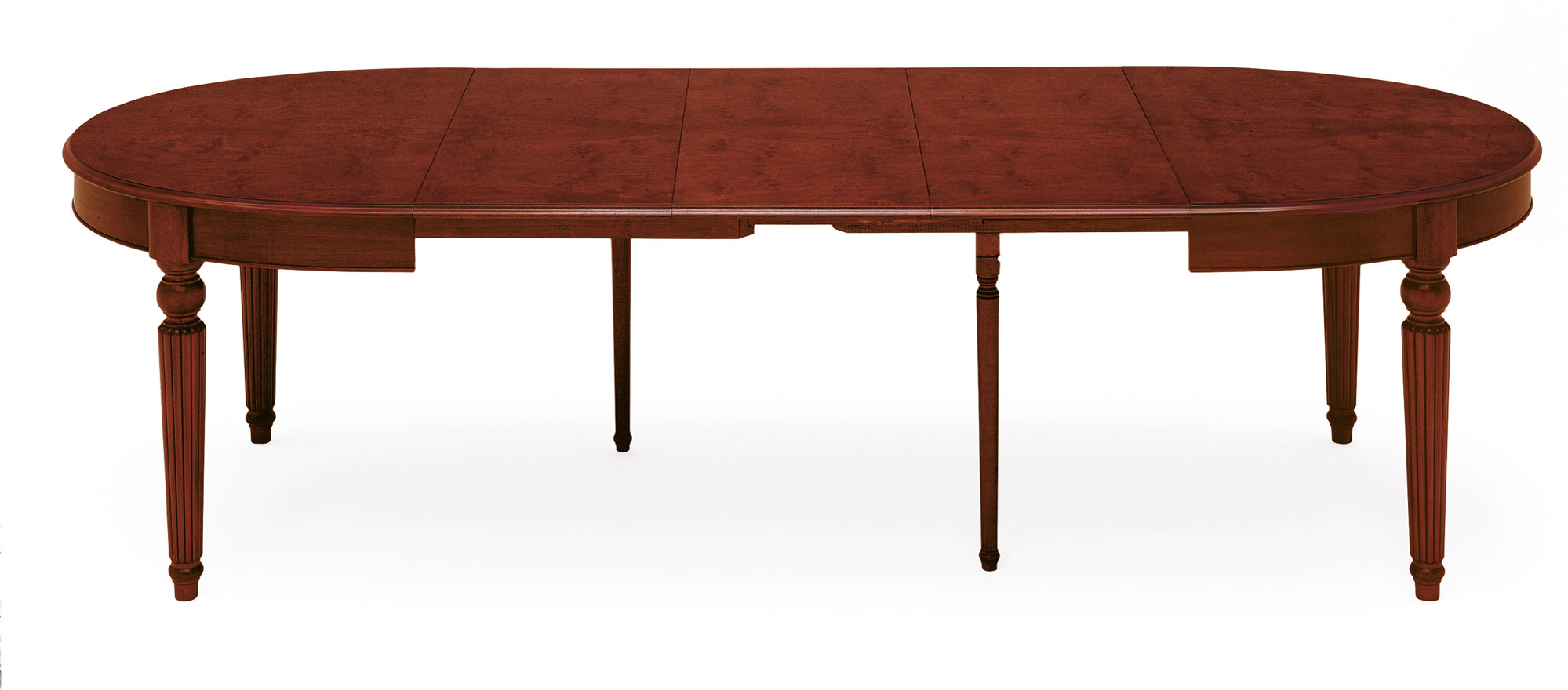 Mesa de Comedor Madera de comedor de manivela oval extensible cl�sica Victoriana