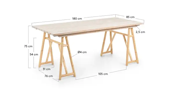 Mesa de comedor Creassy