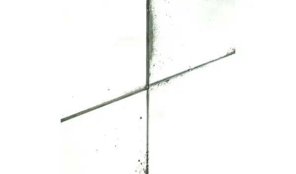 Espejo grande rectangular envejecido acabado plata envejecida