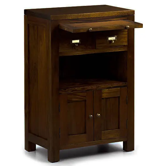 Mesa auxiliar 2 cajones colonial Flamingo