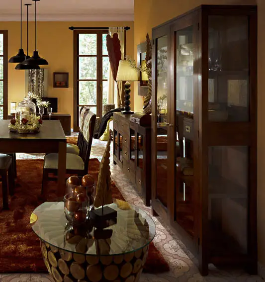 Comedor colonial Flamingo