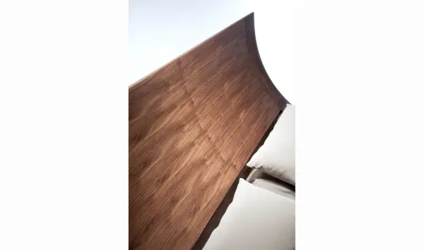 Cama moderna nogal veliero para cama de 150x200