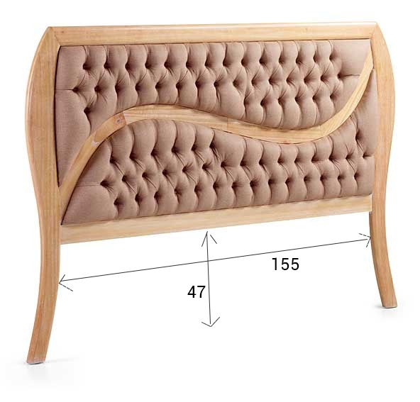 Cabecero curve retro Bromo