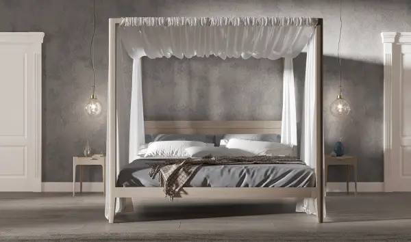 Cama con dosel Arquitec by Bodonni