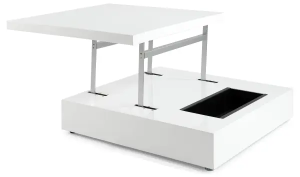 Mesa de centro elevable moderna Raff
