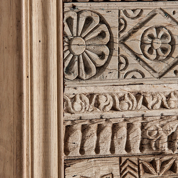 Panel decorativo de madera reciclada única