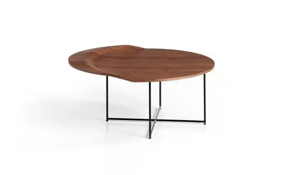 Mesa de centro moderna nogal Floyd