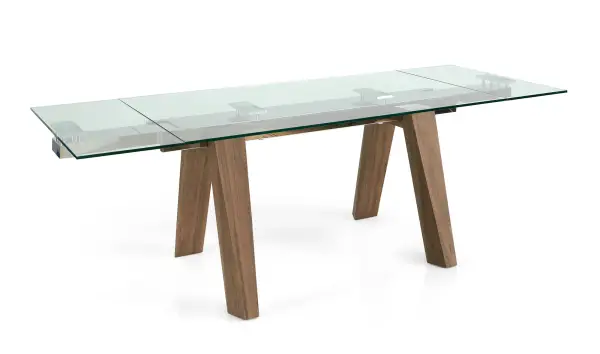 Mesa de comedor moderna Crital y nogal OT