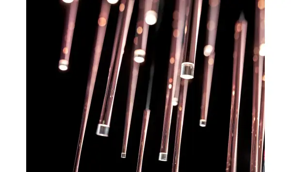 Lámpara de techo Tube 4 nano rosa lig.defectos