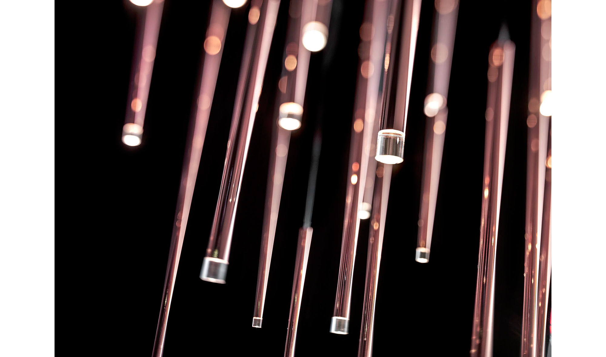 Lámpara de techo Tube 4 nano rosa lig.defectos