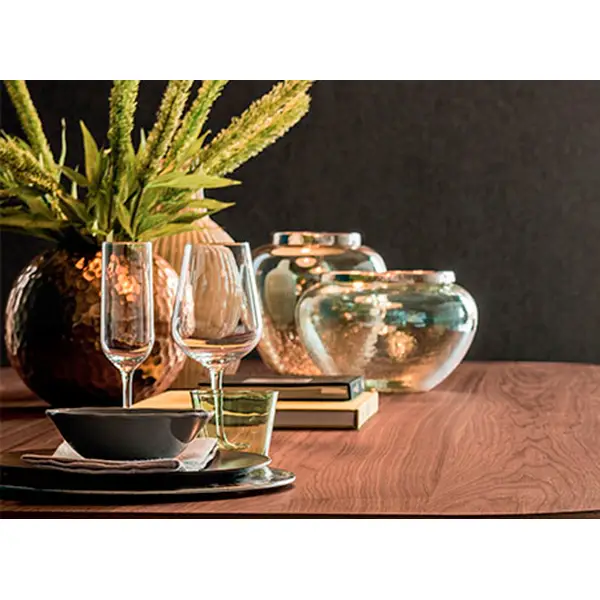 Mesa de comedor ovalada moderna de 200 Skorpio