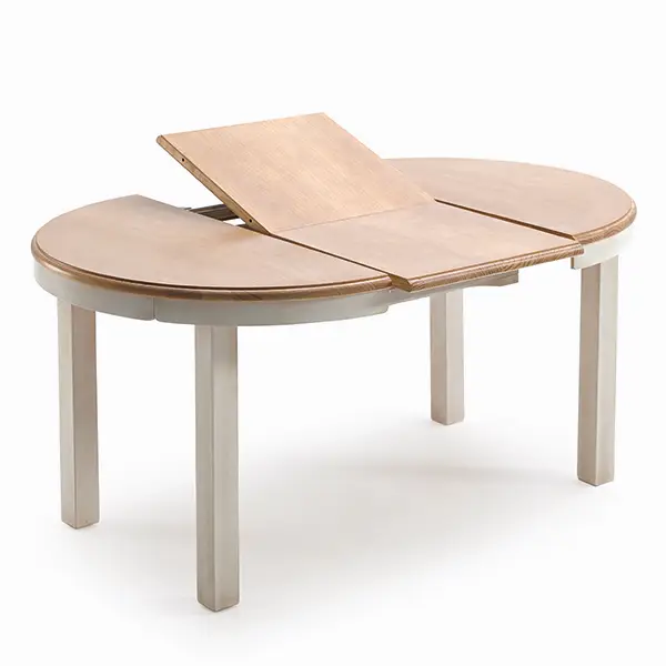 Mesa de comedor redonda extensible Feris