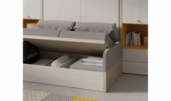 Cama abatible convertible en sofá Perdis