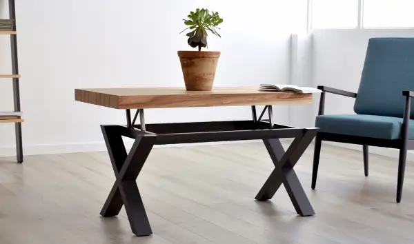 Mesa de centro elevable nórdica Copenhague