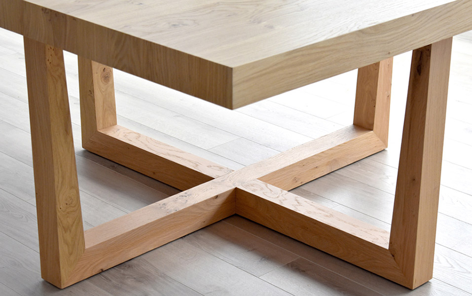 Mesa de comedor cuadrada nórdica Valnot