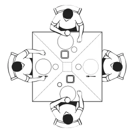 Cómo saber las medidas adecuadas para tu mesa de comedor (sin fallar)