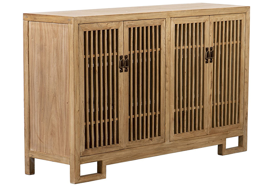 Aparador 4 puertas olmo reciclado Yakarta
