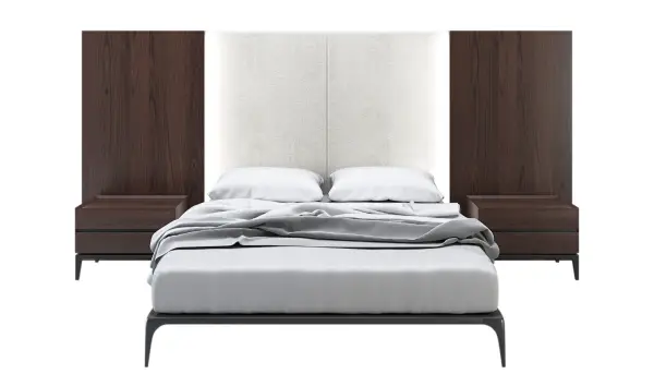 Dormitorio alto tapizado Carezza