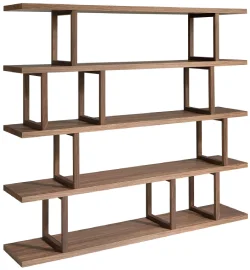 Librería rectangular Oakvera