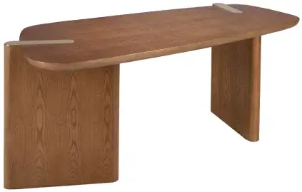 Mesa de escritorio de nogal Atelier