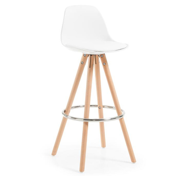 Taburete madera natural moderno Gast