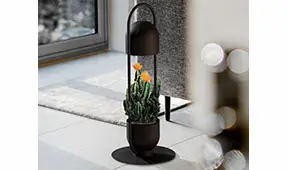 Lámpara de pie con maceta Oxygen