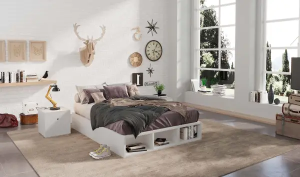 Cama con cajones Norjap