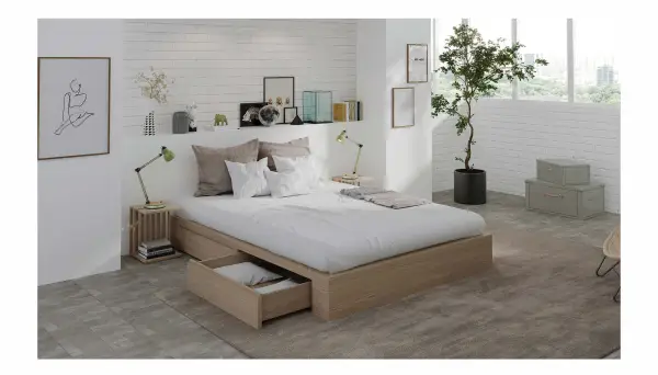 Cama 4 cajones nórdica Finlandjap