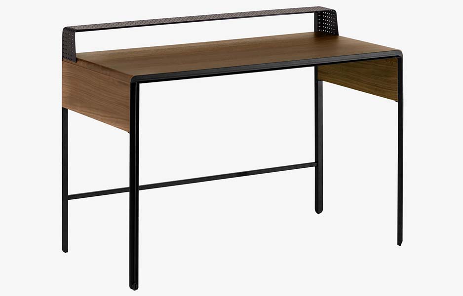 Mesa de escritorio nogal industrial Dynaria