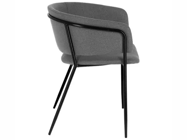 Sillón gris claro industrial Nokie