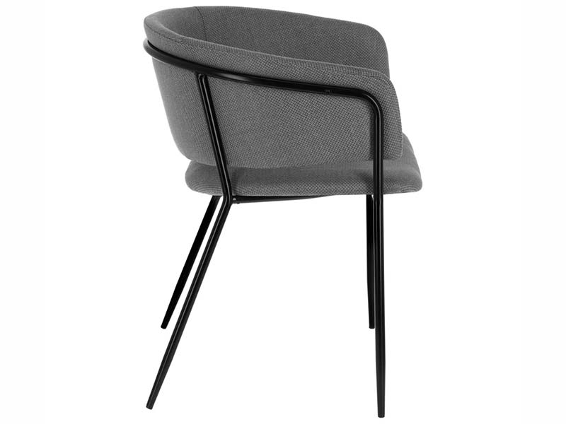 Sillón gris claro industrial Nokie