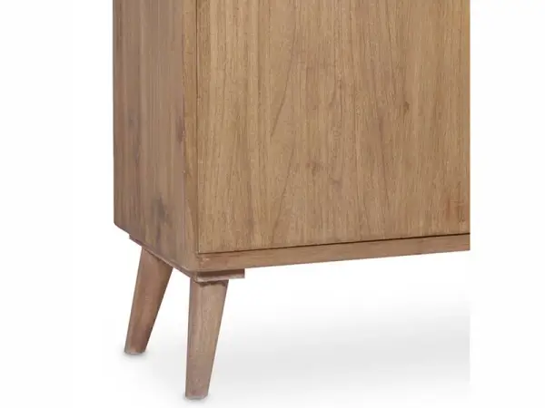 Vitrina 4 puertas 2 estantes mindi Oslo