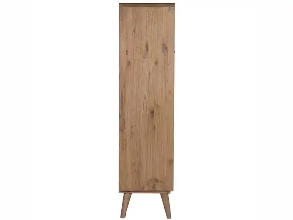 Vitrina 4 puertas 2 estantes mindi Oslo