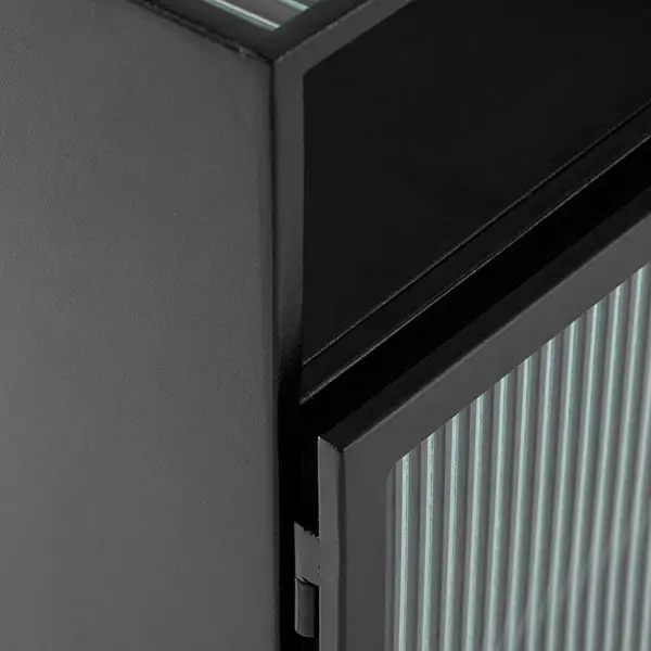 Mesa de noche industrial acero Trexei