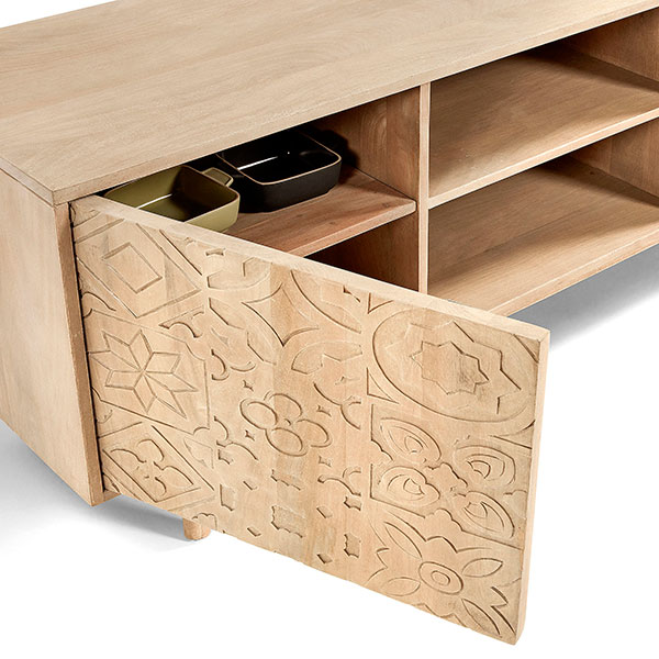 Mueble de TV Vintage mango Sikao