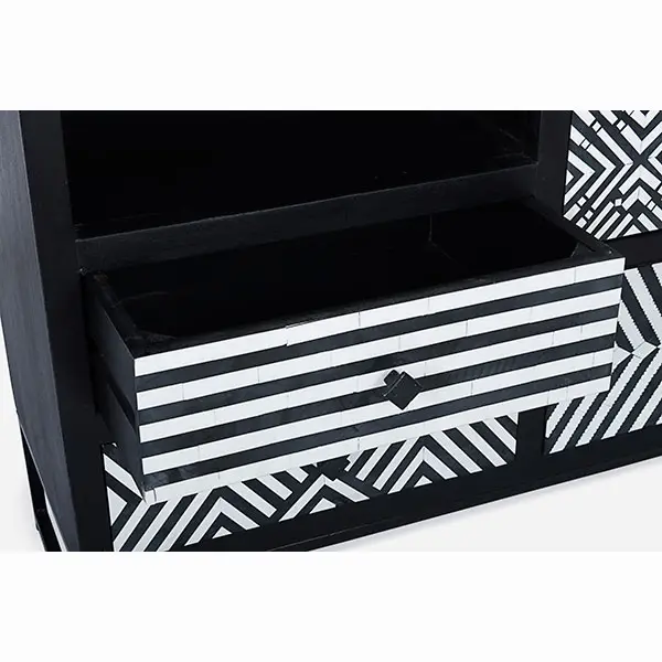 Aparador alto Vintage yin yang madera de mago