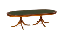 Mesa de Juntas Doble Pedestal Ovalada Mesa de Juntas Doble Pedestal Ovalada