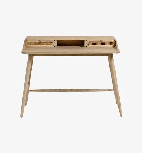 Escritrorio madera y rejilla Nalu