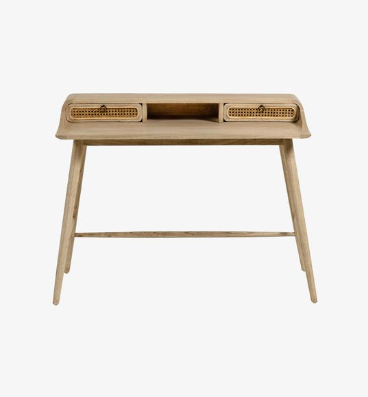 Escritrorio madera y rejilla Nalu