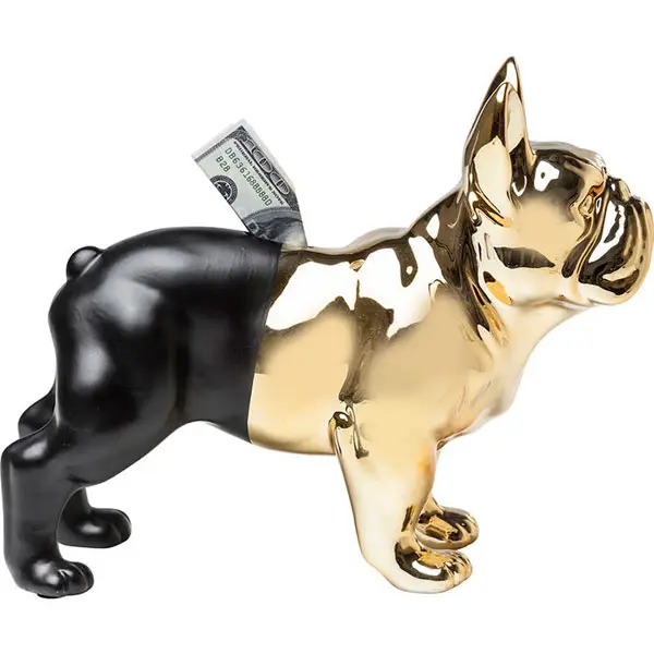 ALCANCÍA BULLDOG ORO NEGRO