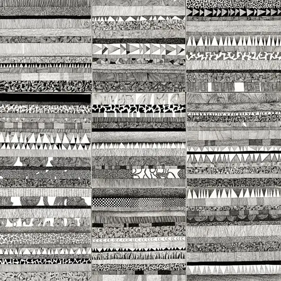 Cuadro canvas partitura visiva II