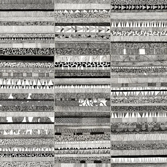 Cuadro canvas partitura visiva II