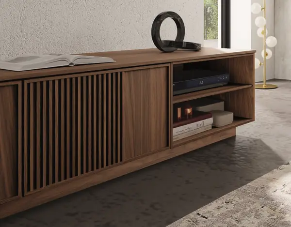 Mesa de tv Jazz nogal