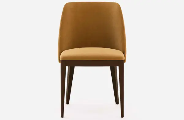 Silla tapizada de diseño Ingrid