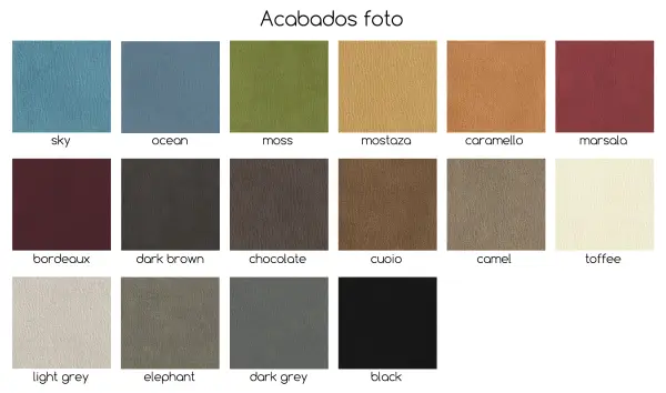 Sofá Tribeca tapizado de diseño